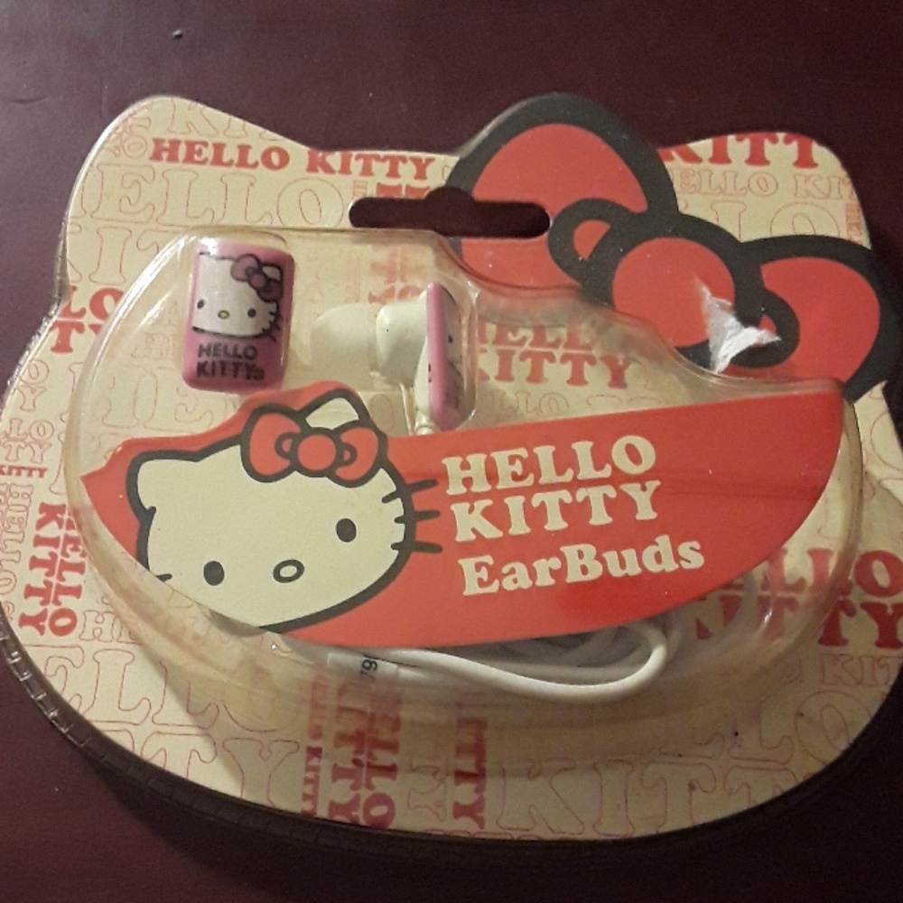 Hello Kitty Earbuds New